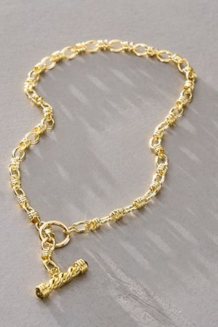 Daisy London x Free People Alice T-Bar Necklace