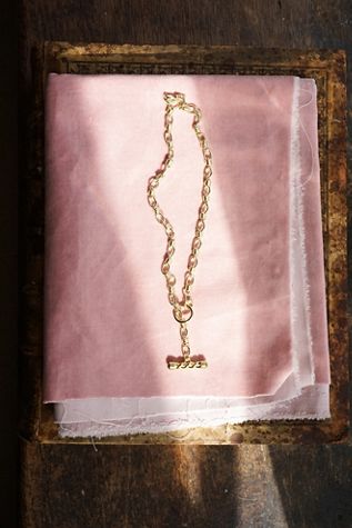 Daisy London x Free People Alice T-Bar Necklace