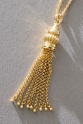 Daisy London x Free People Ada Tassel Pendant Necklace