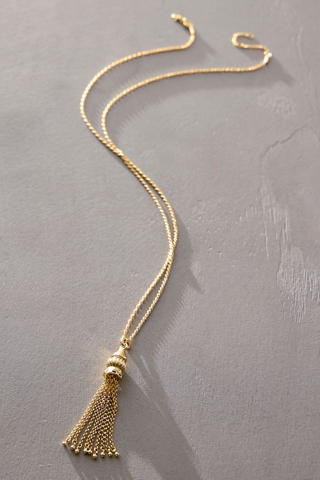 Daisy London x Free People Ada Tassel Pendant Necklace #1