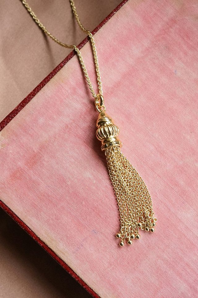Daisy London x Free People Ada Tassel Pendant Necklace #4
