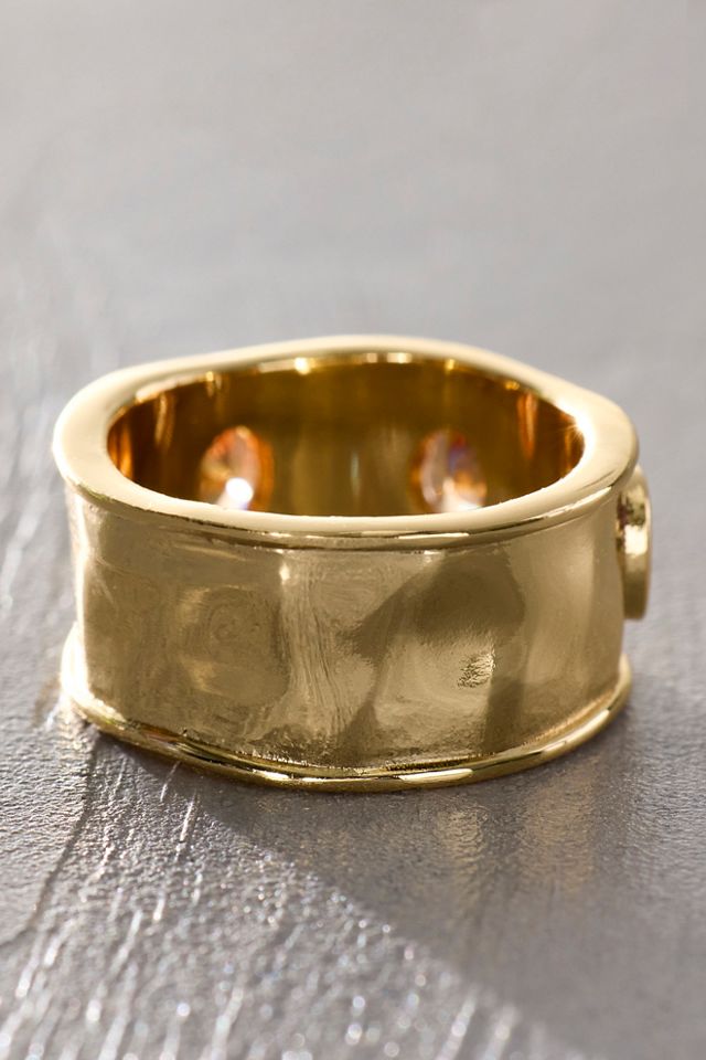 Daisy London x Free People Nellie Triple Stone Ring #1