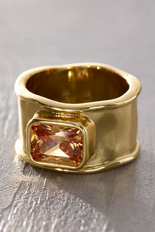 Daisy London x Free People Alma Single Stone Ring