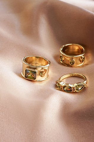 Daisy London x Free People Alma Single Stone Ring