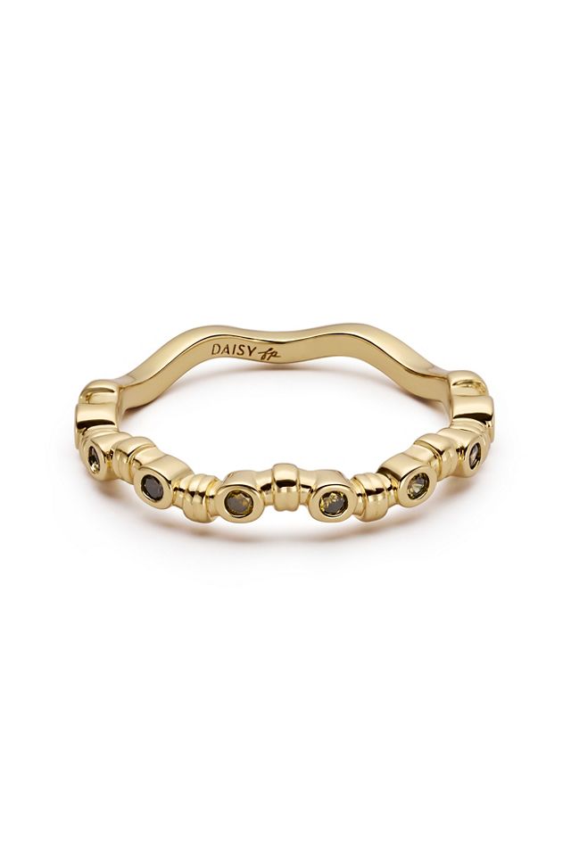 Daisy London x Free People Florence Ripple Pinky Ring #3