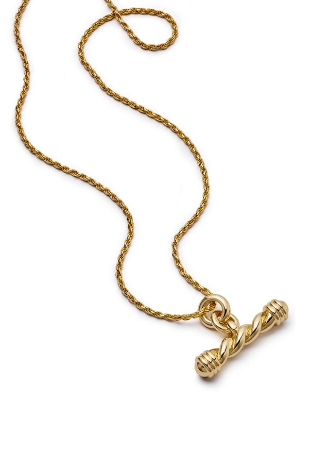 Daisy London x Free People Alice T-Bar Drop Necklace #2