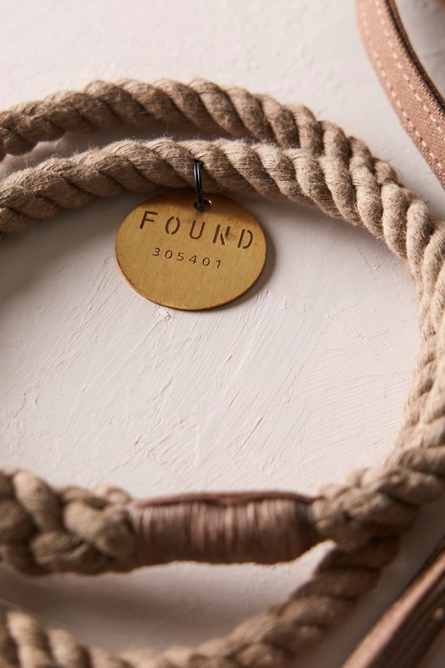 Waxed Cotton Canvas Leash #1