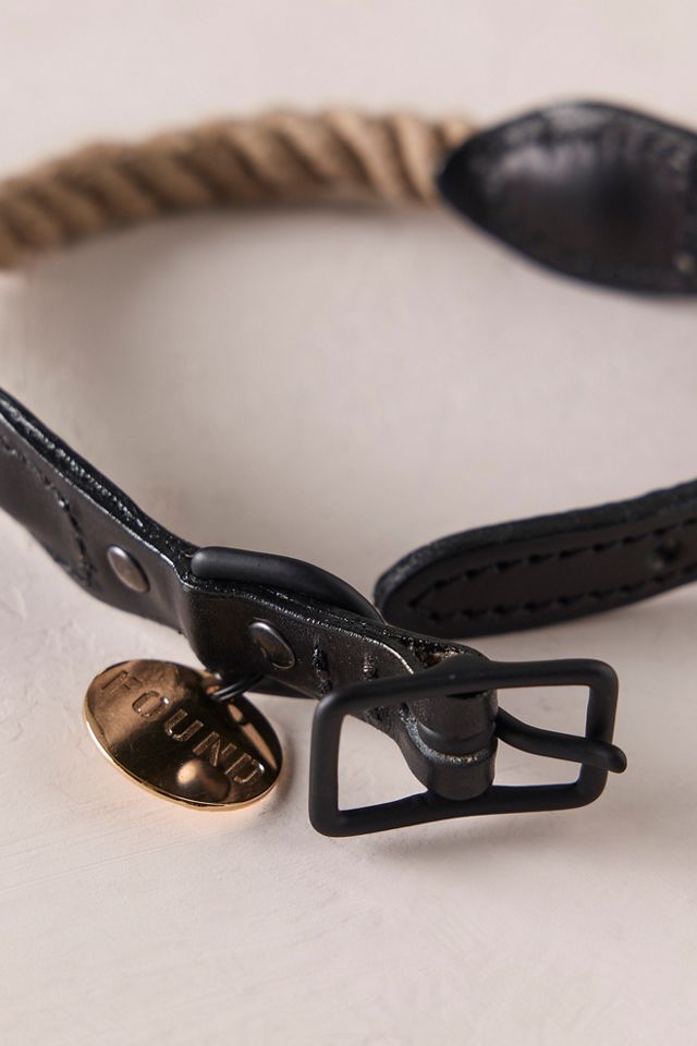 Natural Rope Dog Collar #2