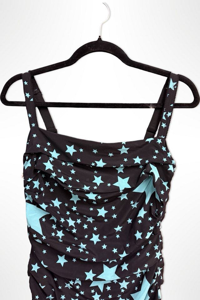 Y2K Dolce & Gabbana Star Print Ruched Bodycon Dress Selected By Ritual Vintage #2