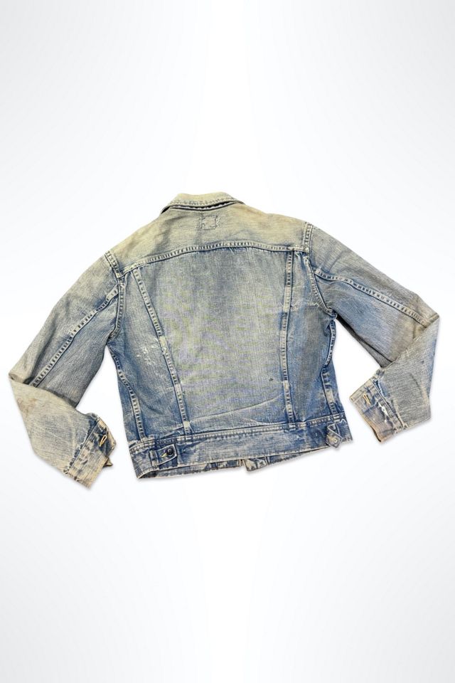1970s Lee Riders Union Made Denim Trucker Jacket Selected By Ritual Vintage #1