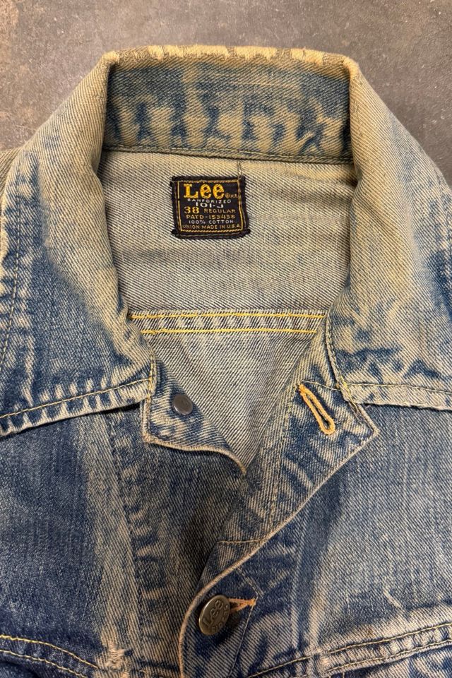 1970s Lee Riders Union Made Denim Trucker Jacket Selected By Ritual Vintage #3