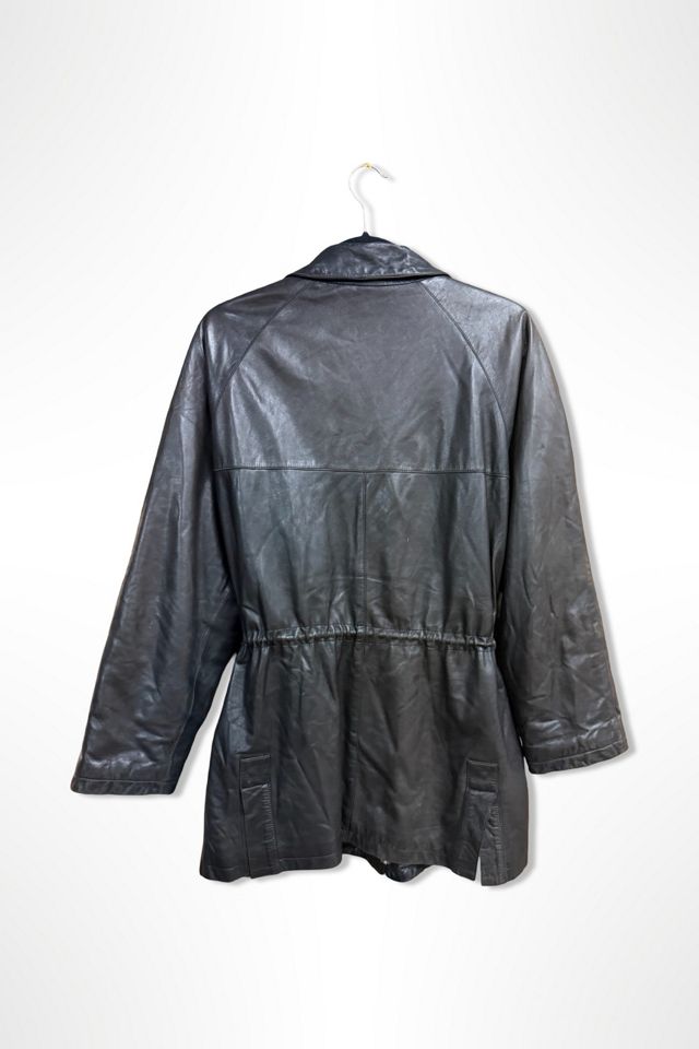 1990s Loro Piana Supple Leather Cashmere Field Jacket Selected By Ritual Vintage #1