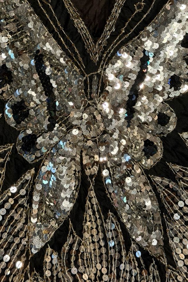 1970s Disco Era Sequin Butterfly Top Selected By Ritual Vintage #2