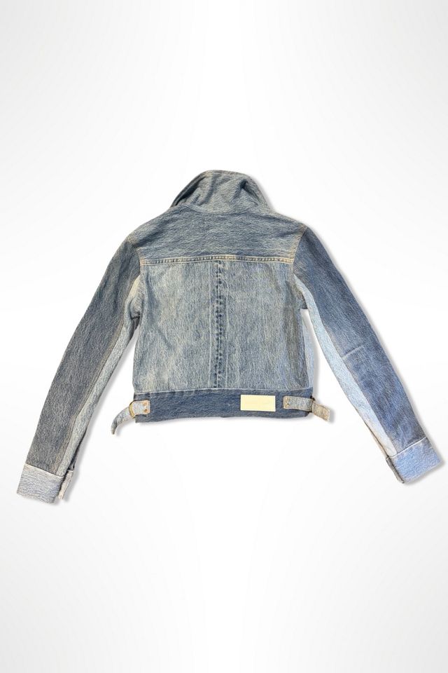 Vintage Reclaimed Levis Re/Done Patchwork Denim Snap Jacket Selected By Ritual Vintage #1