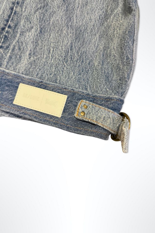 Vintage Reclaimed Levis Re/Done Patchwork Denim Snap Jacket Selected By Ritual Vintage #3