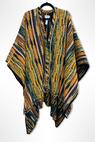 Forte Forte Textile Woven Draped Ruana Selected By Ritual Vintage