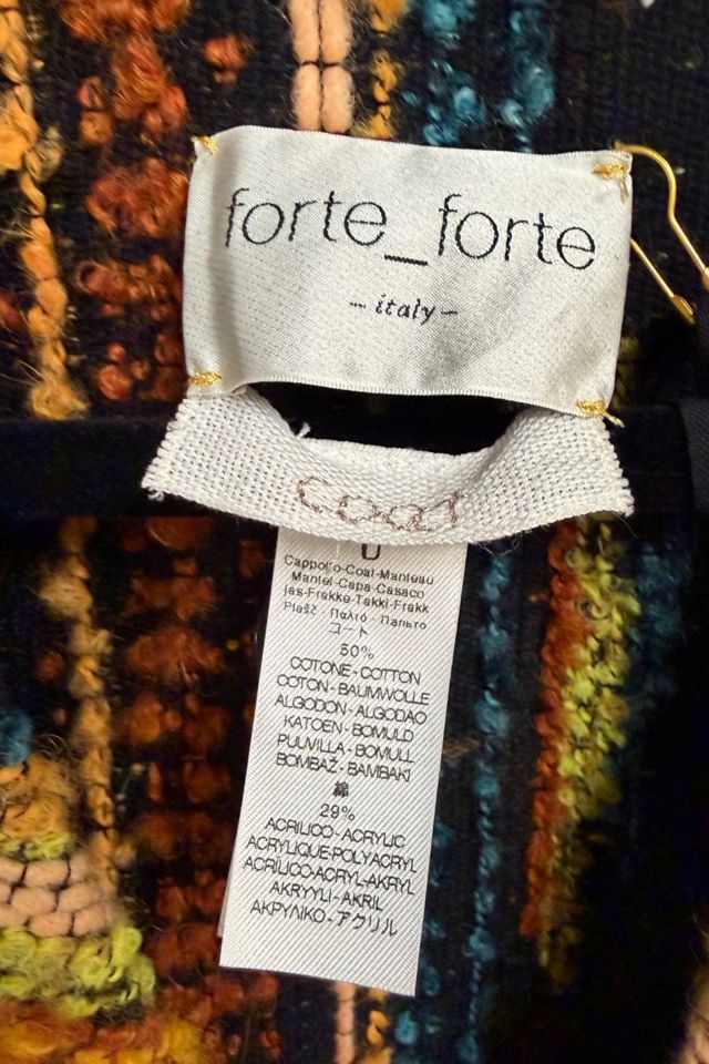 Forte Forte Textile Woven Draped Ruana Selected By Ritual Vintage #2