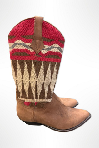 1990s Seychelles Western Blanket Cowgirl Boots Selected By Ritual Vintage