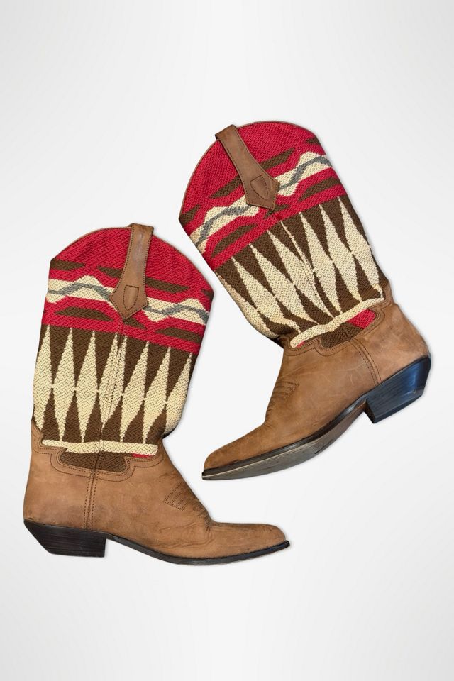 1990s Seychelles Western Blanket Cowgirl Boots Selected By Ritual Vintage #1