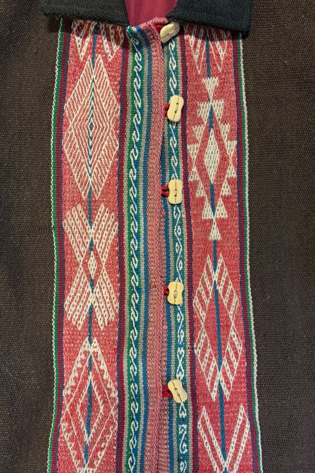 1970s Southwest Blanket Artisan Textile Jacket Selected By Ritual Vintage #2