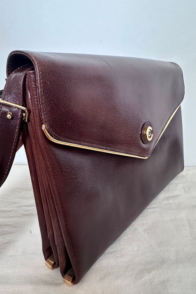 Vintage Peruzzi Florence Leather Folio Envelope Bag with Adjustable Strap Selected by KA.TL.AK #2