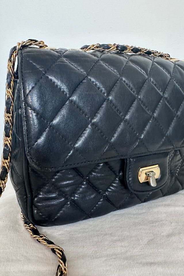 Vintage Lambskin Quilted Jay Herbert Flap Bag with Gold Chain Selected by KA.TL.AK #1