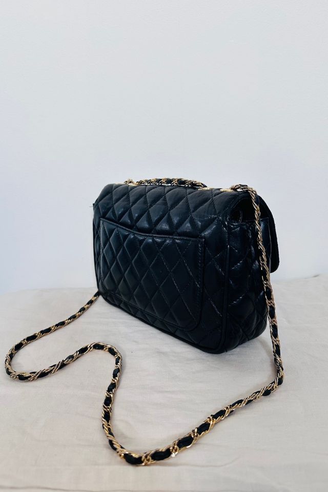 Vintage Lambskin Quilted Jay Herbert Flap Bag with Gold Chain Selected by KA.TL.AK #2