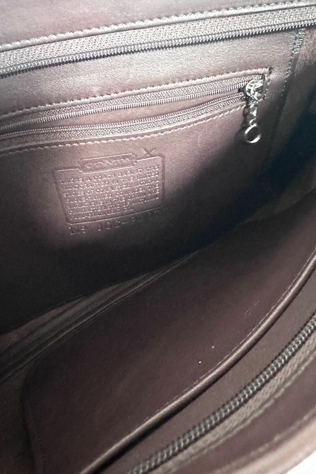 Vintage Y2K Brown Leather Coach Legacy Slim Shoulder Bag Selected by KA.TL.AK #1