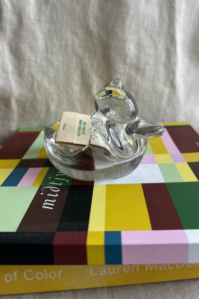 Vintage 1950’s Pall Mall Duck Glass Trinket Dish/Ashtray Selected by KA.TL.AK #1