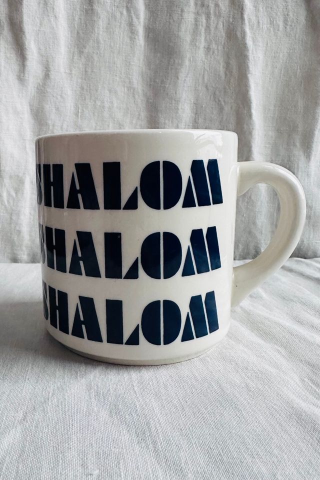 Vintage 70’s Ironstone Shalom Mug Selected by KA.TL.AK #3