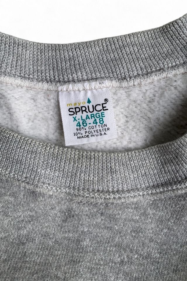 Vintage 1970s Blank Heather Grey Spruce Raglan Sweatshirt Selected by SharpLilTeeth #1