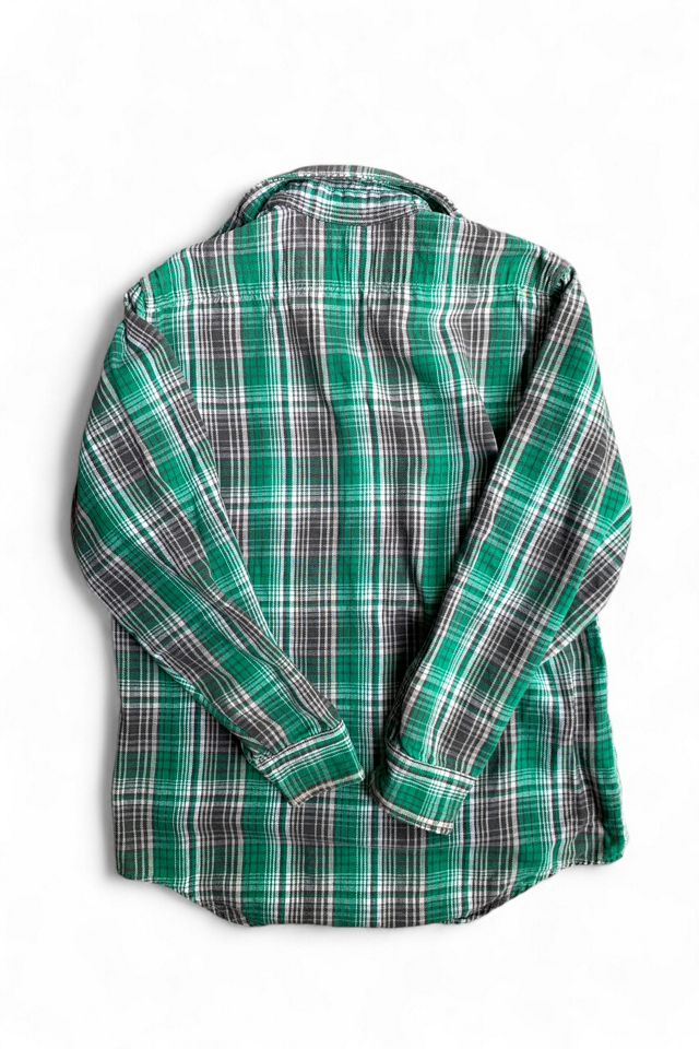 Vintage 1950-60s Cotton Flannel Work Shirt Selected by SharpLilTeeth #1