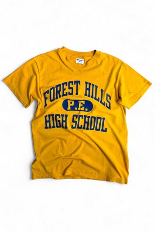 Vintage 1980s Distressed Forest Hills High School Single Stitch T-shirt Selected by SharpLilTeeth
