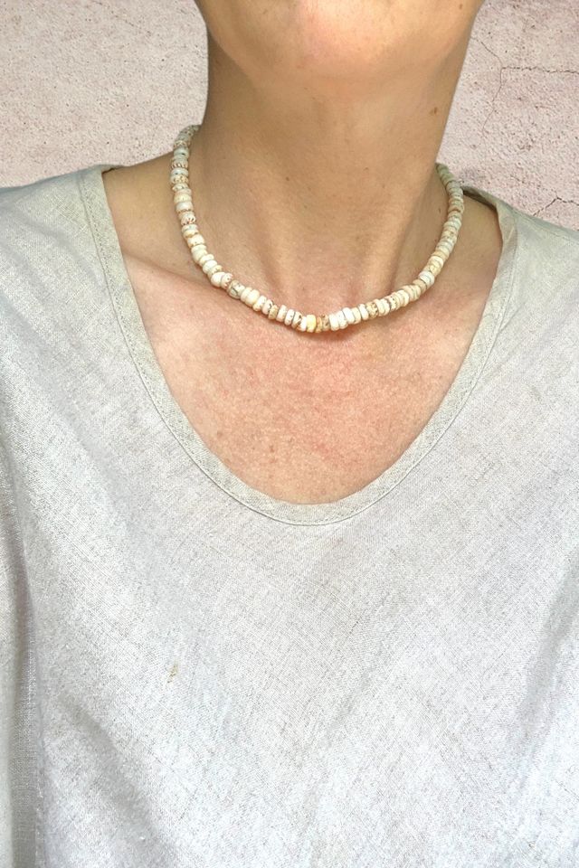 Vintage Puka Shell Necklace Selected by SharpLilTeeth #2