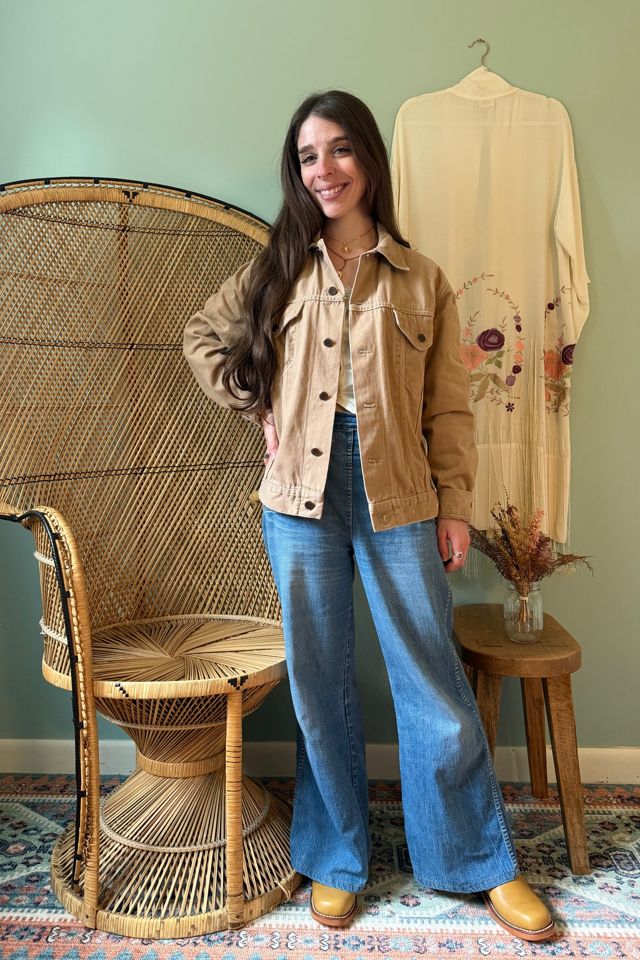 Vintage 1970s Hand Embroidered Eagle Canvas Jacket Selected by Two Vintage Twins #1