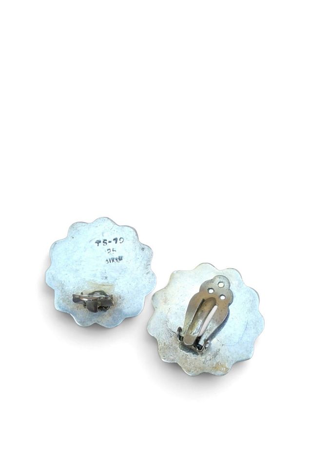 Taxco Sterling Silver Clip-on Earrings Selected by Garbage Soup #3