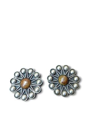 Taxco Sterling Silver Clip-on Earrings Selected by Garbage Soup