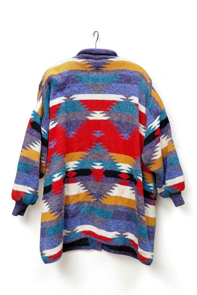 Vintage Southwest Oversized Knit Cardigan Selected by Garbage Soup #1