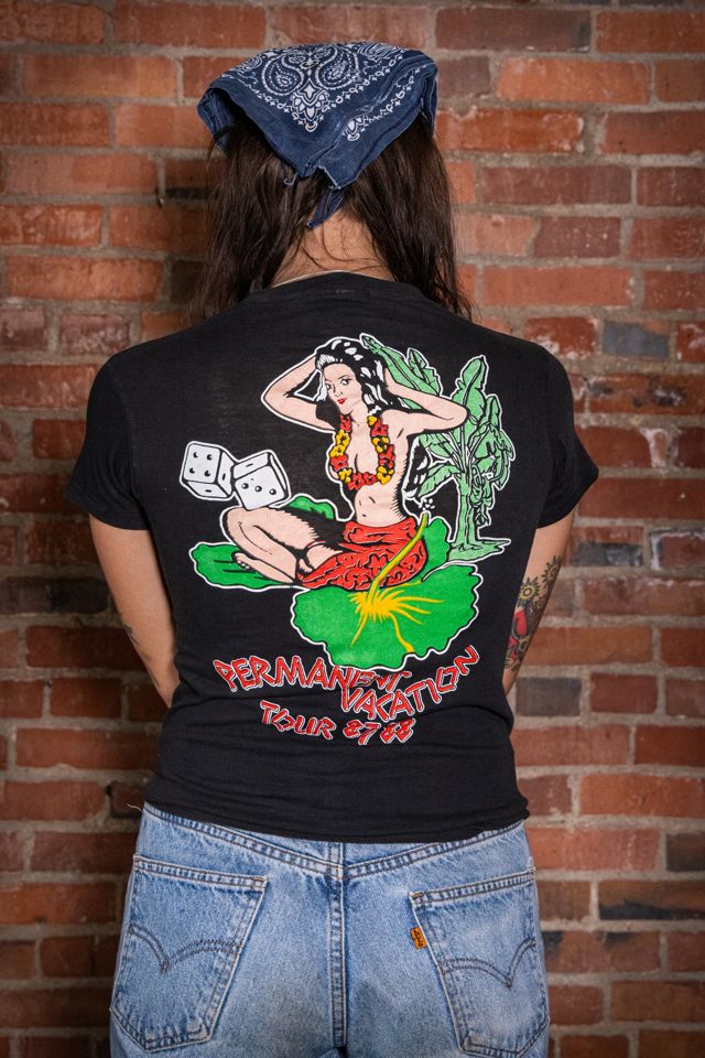 Vintage 1987/88 Aerosmith Permanent Vacation Angel Concert T Shirt Selected by Black Shag Vintage #1