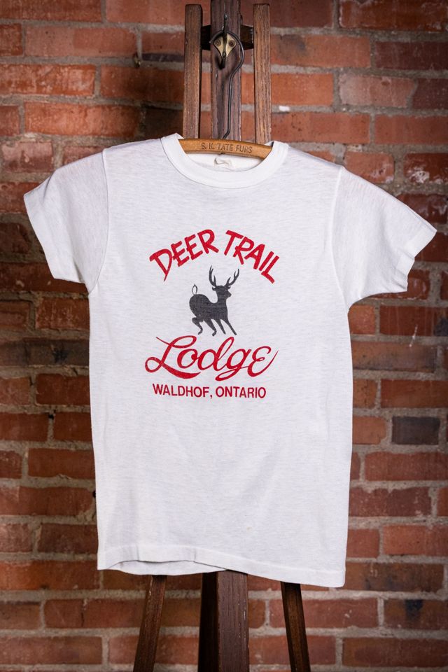 Vintage 70s Deer Trail Lodge T Shirt Selected by Black Shag Vintage #1