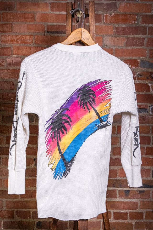 Vintage 80s Daytona Beach Thermal Shirt Selected by Black Shag Vintage #3