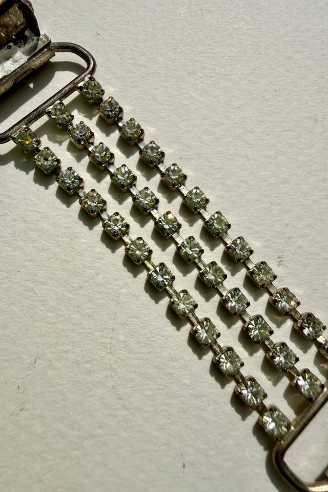 Vintage Rhinestone Cardigan Clip Selected by Wax Plant #1