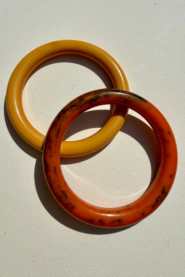 Bakelite Bangle Set Selected by Wax Plant #1