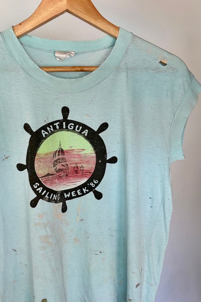1986 Antigua Sailing Week Tank Selected by Wax Plant #1