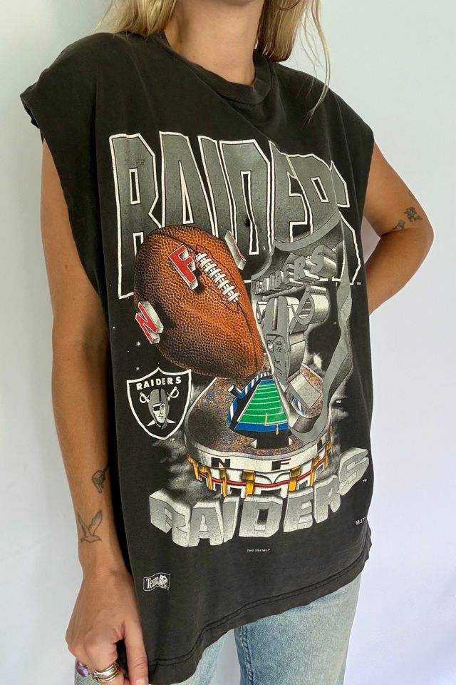 90s Raiders Cutoff Tee Selected by Wax Plant #1