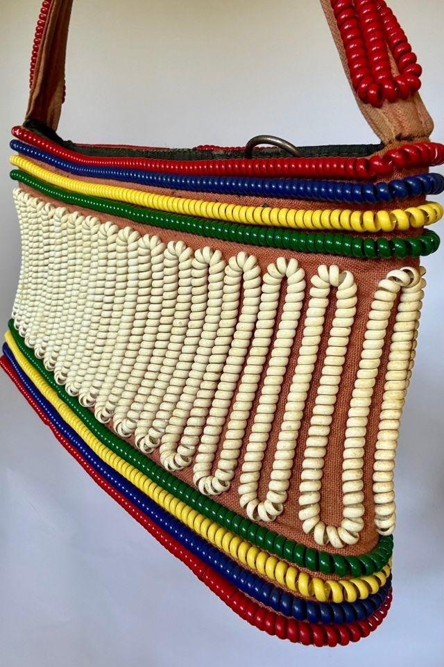 1940s Telephone Cord Purse Selected by Wax Plant #1
