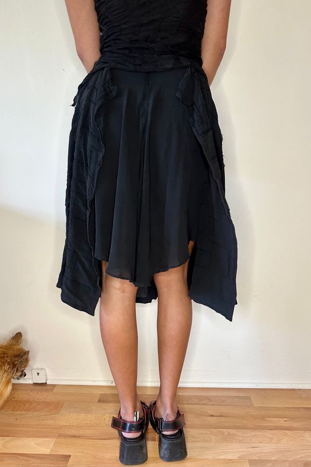 90's Silk Jacquard Avant Garde Handercheif Skirt Selected by Picky Jane #3