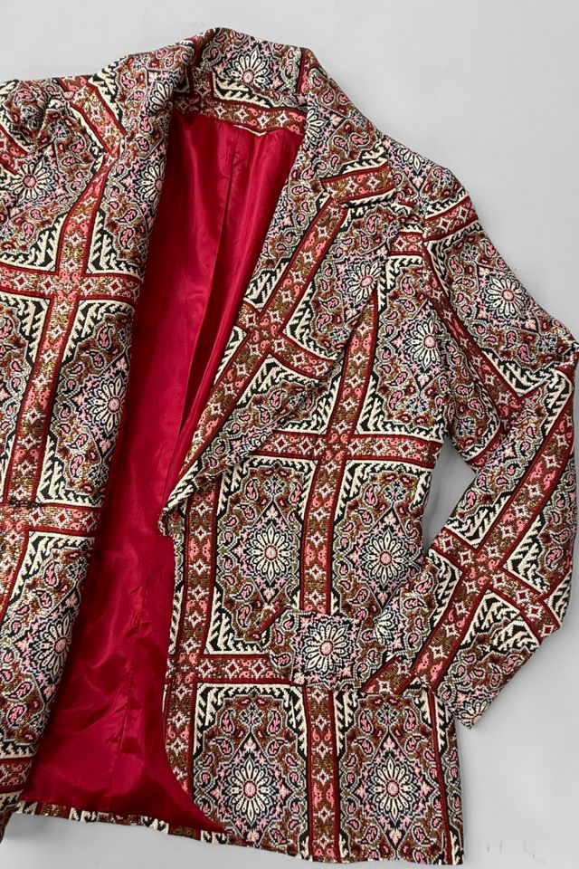 70s Glam Metallic Brocade Riding Jacket Selected by MARMALADE #1