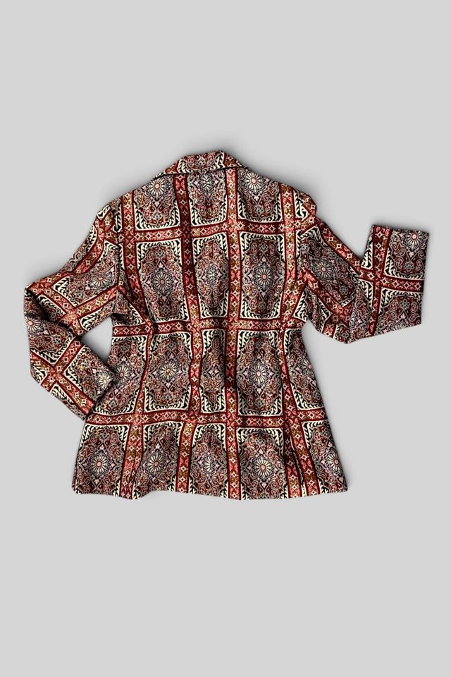 70s Glam Metallic Brocade Riding Jacket Selected by MARMALADE #3
