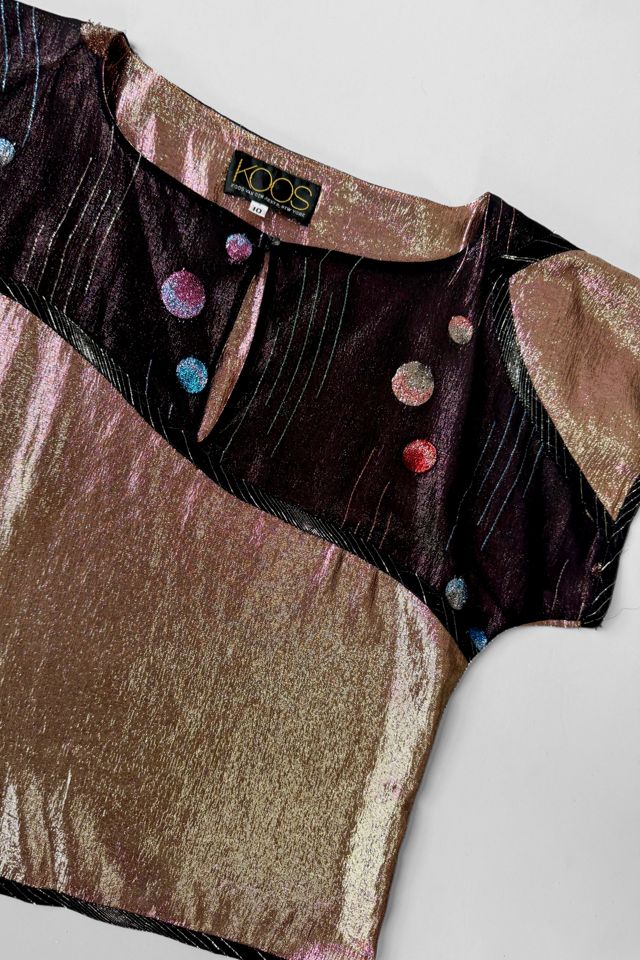 80s Metallic Koos Van Den Akker Disco Top Selected by MARMALADE #1